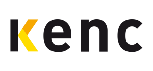 Het logo van Kenc.